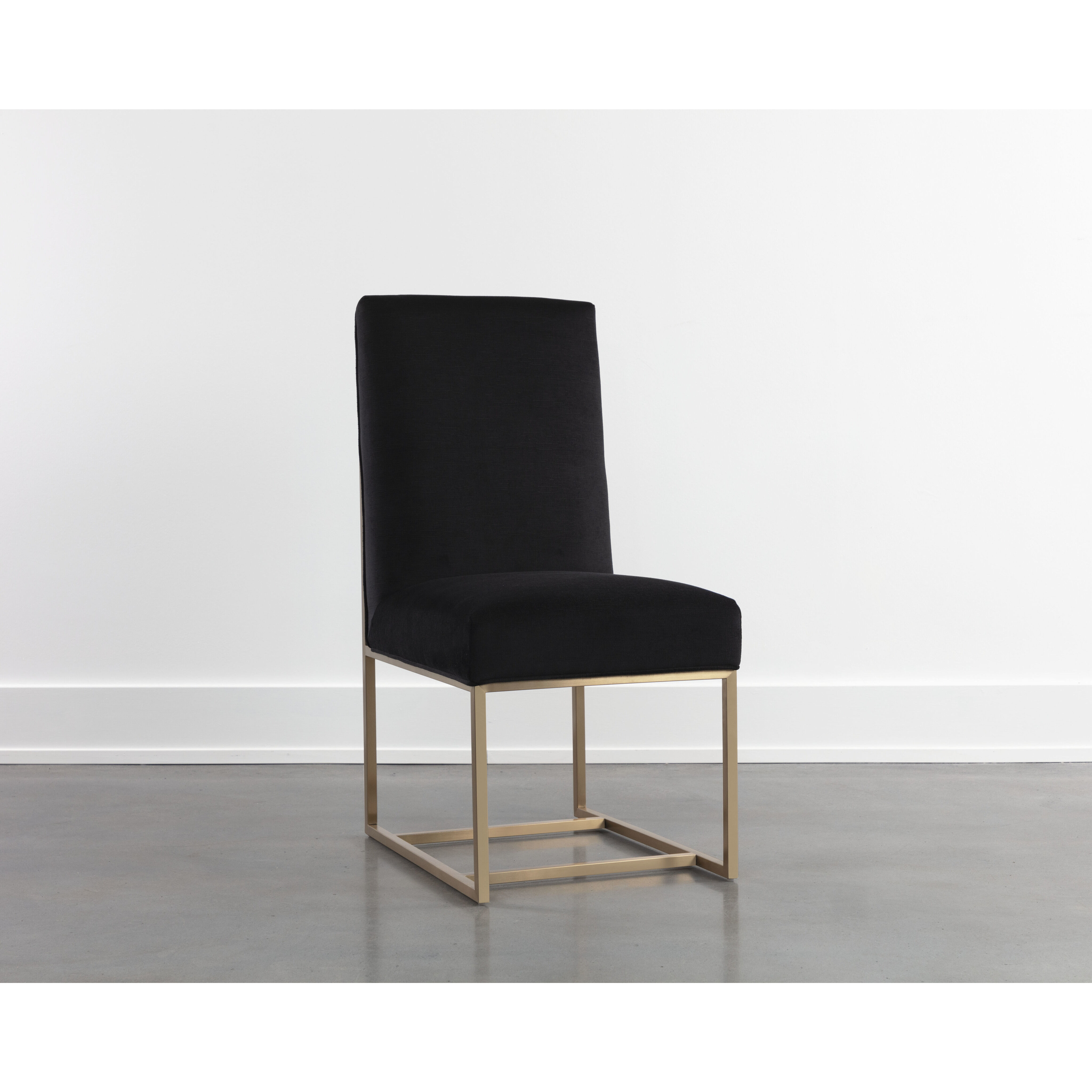 Joyce Cube Black Dining Chair